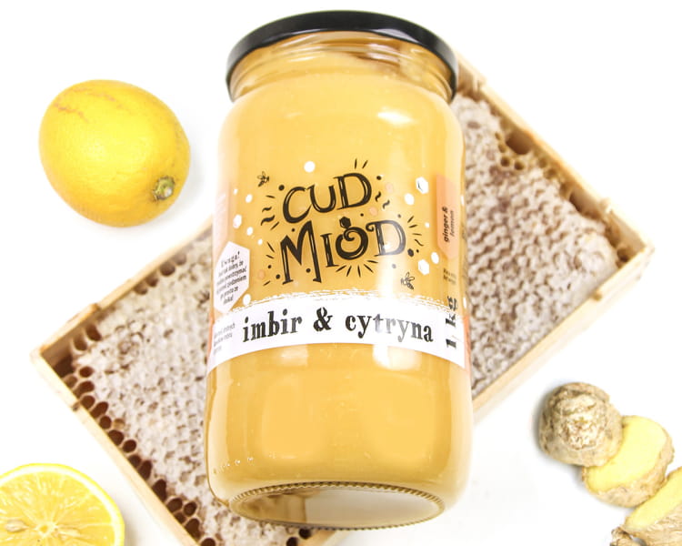 Cud miód imbir & cytryna – 1kg