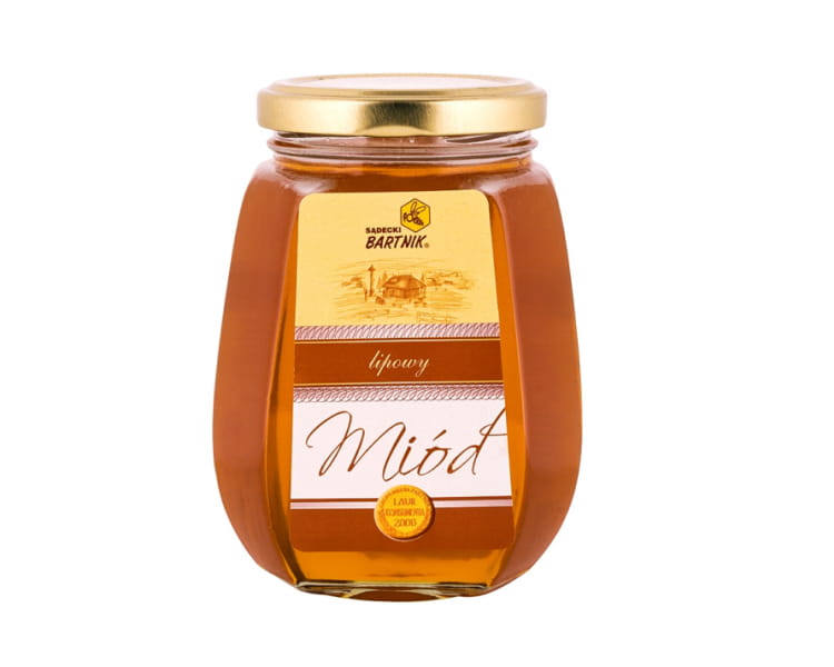 Miód lipowy bez koszulki