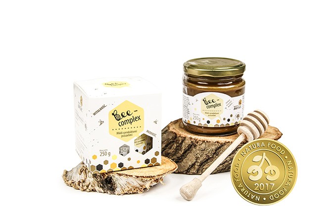 Bee-complex ze złotym medalem Natura Food 2017