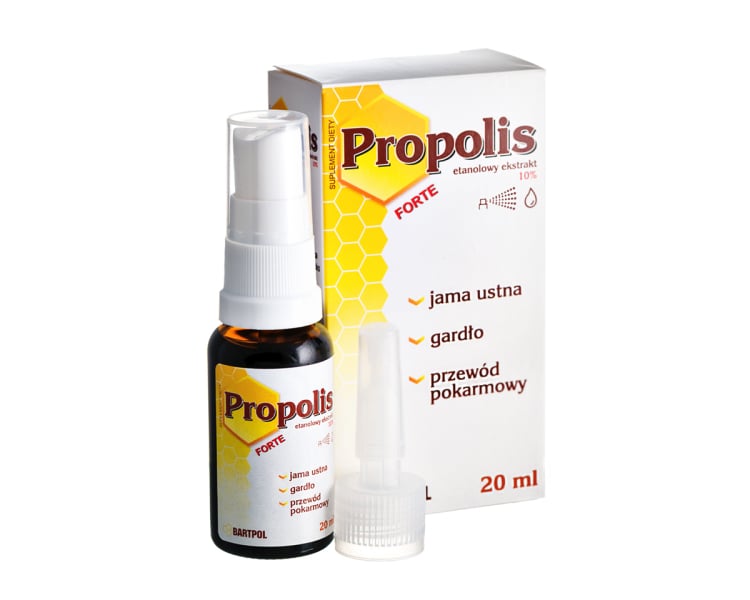 Krople propolisowe SPRAY