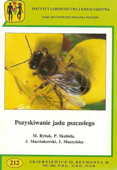 Pozyskiwanie jadu pszczelego