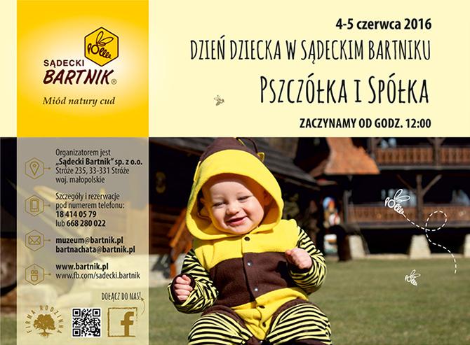 Dzień Dziecka „Pszczółka i&nbsp;spółka” w&nbsp;Sądeckim Bartniku