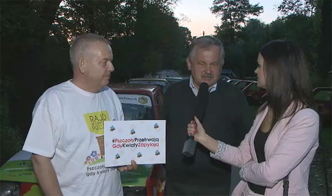 Rajd w&nbsp;obronie pszczół