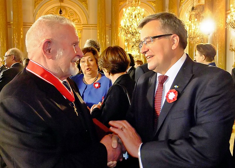 Komandoria dla prof.&nbsp;Jerzego Woyke