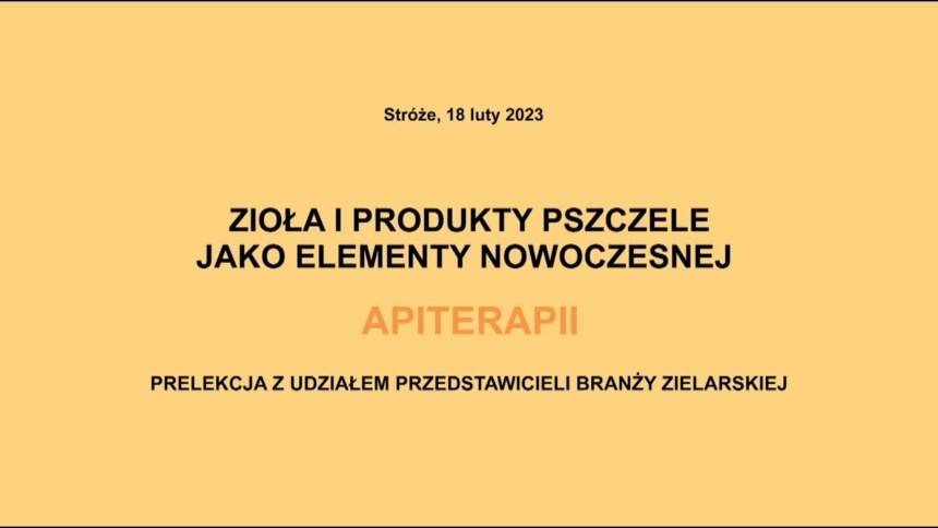 Zioła i produkty pszczele jako elementy nowoczesnej apiterapii