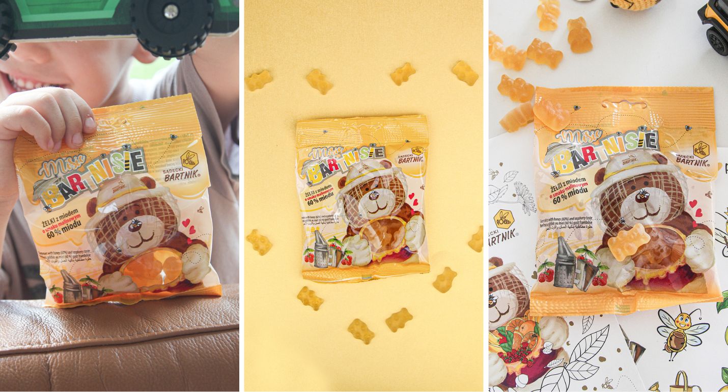 Misie Bartnisie wracają! Żelki z&nbsp;aż&nbsp;60% miodu ponownie w&nbsp;sprzedaży